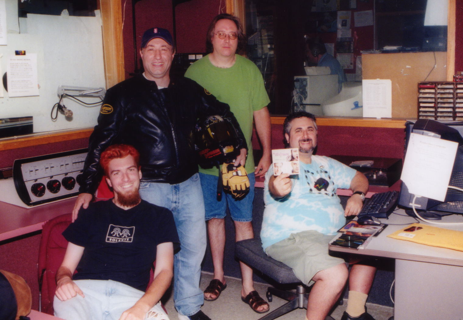 2006 - Hanging out in Prouction - Jared Miden, Unknown, Geoffe Pape, Bill Stella
